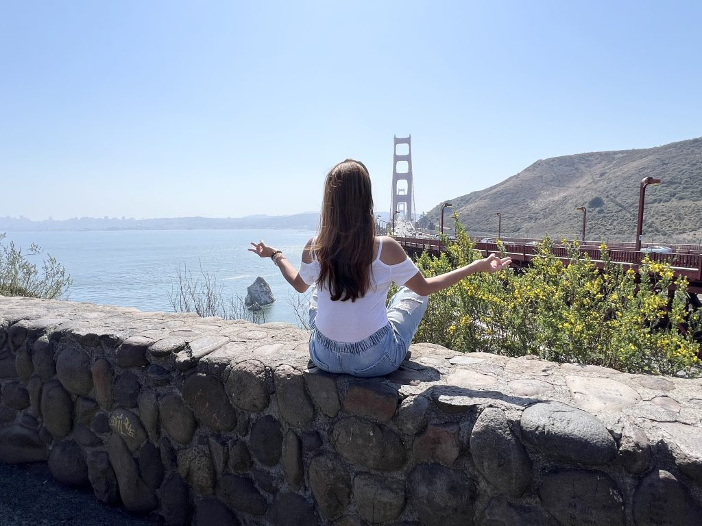 An undeniable urge to visit the Golden Gate in San Francisco.