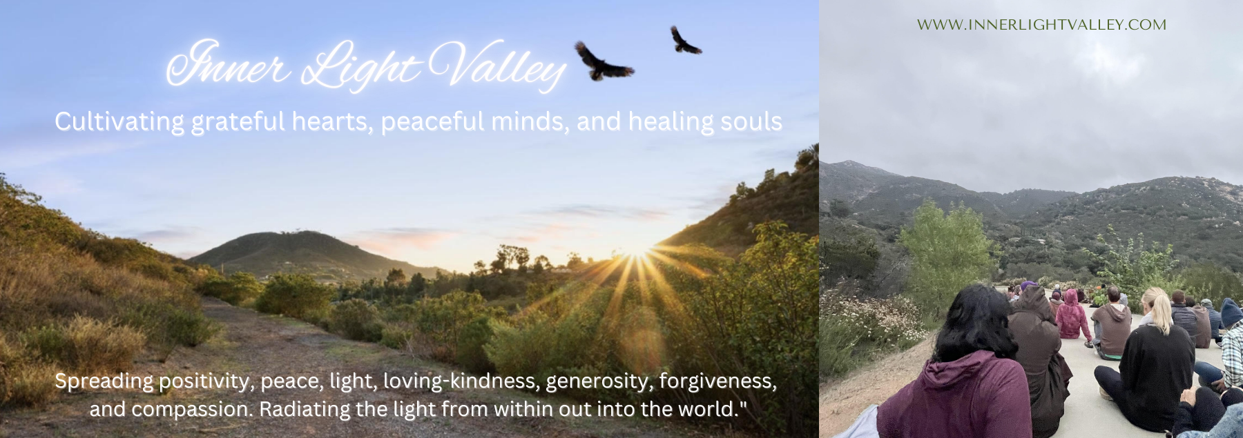 Inner Light Valley - cultivating grateful hearts, peaceful minds, and healing souls